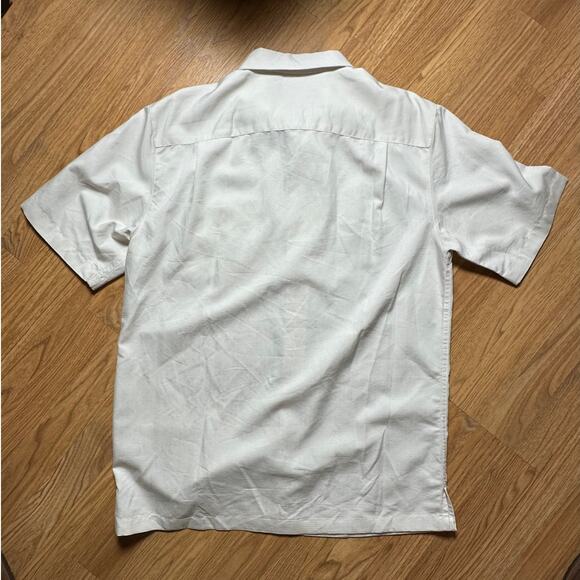 Mens Medium David Taylor Button Down Hawaiian Style - Picture 2 of 9